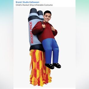 Rocket Ship Inflatable Kid’s Costume